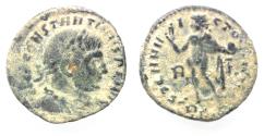 Ancient Coins - AS FOUND. CONSTANTINE I AE FOLLIS.
