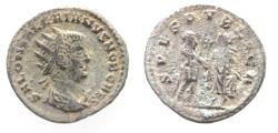 Ancient Coins - AS FOUND. SALONINUS BILLON ANTONINIANUS