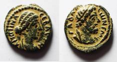 Ancient Coins - Decapolis. Gadara under Faustina Junior (AD 147-175). AE 20