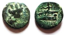 Ancient Coins - Phoenicia, Arados, c. 176/5 BC - AD 115/6. Æ 20