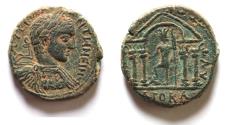 Ancient Coins - UNPUBLISHED: JUDAEA, Sepphoris (Diocaesarea). Elagabalus. AD 218-222. Æ 23
