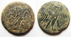 Ancient Coins - PTOLEMAIC KINGS of EGYPT. Ptolemy VIII Euergetes II (Physcon). 145-116 BC. Æ Oktobol