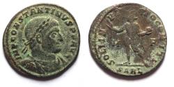 Ancient Coins - AS FOUND: Constantine I the Great AE follis.
