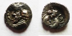 Ancient Coins - Kings of Persis. 2nd century BC. AR Obol