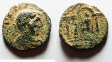 Ancient Coins - Samaria. Caesarea Maritima under Elagabalus (AD 218-222). AE 19 mm, 5.41 g.