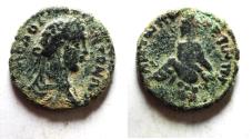 Ancient Coins - Decapolis. Gerasa under Commodus (AD 177-180). AE 18