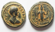 Ancient Coins - WHAT A BEAUTY!! :  DECAPOLIS. DEION (DIUM) UNDER GETA, AD 209-211