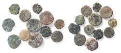 Ancient Coins - LOT OF 12. AS FOUND SELEUKID AE COINS