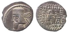 Ancient Coins - Kings of Parthia. Pakoros I (AD 78-120) AR Drachm