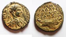 Ancient Coins - DECAPOLIS, Gadara. Elagabalus. 218-222 CE. Æ 31. Dated CY 281 (218 CE).