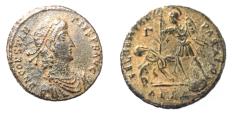 Ancient Coins - CONSTANTIUS II AE . FALLEN HORSEMAN