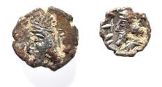 Ancient Coins - Kings of Persis. 2nd century BC. AR Obol