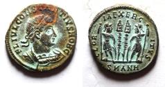 Ancient Coins - ROMAN IMPERIAL. CONSTANTIUS II AE FOLLIS