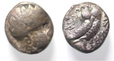 Ancient Coins - South Arabia. Saba’. Late 4th-mid 2nd century BC. AR unit (15mm,5.02g). Imitating Athens.