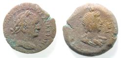 Ancient Coins - EGYPT, Alexandria. Vespasian. AD 69-79. Æ Diobol