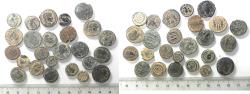 Ancient Coins - AS FOUND: LOT OF 25 ROMAN AE COINS