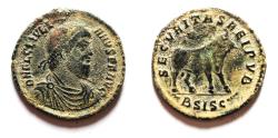 Ancient Coins - Julian II (360-363). Æ 28.5mm (Double Maiorina). Siscia