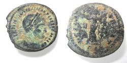 Ancient Coins - AS FOUND. CONSTANTINE I AE HALF FOLLIS