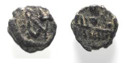 Ancient Coins - Byzantine. Anastasius I (491-518). AE nummus (8mm, 0.43g). Constantinople, 491-498.