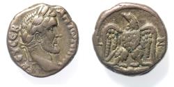 Ancient Coins - Egypt. Alexandria. Under Antoninus Pius. Billon tetradrachm.