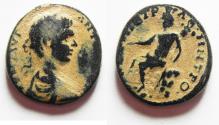 Ancient Coins - BEAUTIFUL ORIGINAL PATINA. ARABIA. PETRA  GETA AE 23