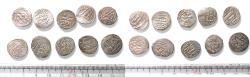 World Coins - Ilkhans (Mongols of Persia): Lot of 10 Silver 2 Dirhams coins. 14th century A.D