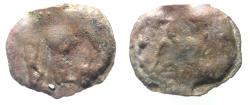 Ancient Coins - Arabia Felix. Hadhramawt. First century BC-first century AD. Cast AE 24.  Shaqar mint.