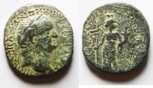 Ancient Coins - PHOENICIA, Dora. Vespasian. AD 69-79. Æ 22. Dated CY 132 (AD 68/9).