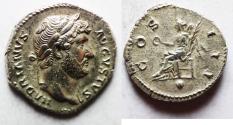 Ancient Coins - Hadrian. 117-138 AD. AR Denarius