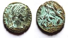 Ancient Coins - ROMAN IMPERIAL. CONSTANTIUS II AE FOLLIS