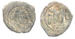 Ancient Coins - AS FOUND. MAURICE TIBERIUS AE FOLLIS