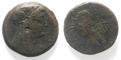 Ancient Coins - PTOLEMAIC KINGS of EGYPT. Ptolemy V or Ptolemy VI. 204-180 BC or 180-145 BC. Æ.