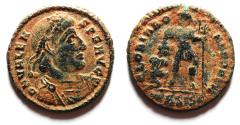 Ancient Coins - BEAUTIFUL AS FOUND. VALENS AE FOLLIS.