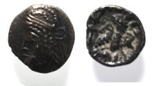 Ancient Coins - Kings of Persis. 2nd century BC. AR Obol