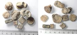 Ancient Coins - LOT OF ROMAN LEAND WEIGHTS AND SEALS.