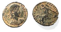 Ancient Coins - CONSTANTIUS II AE . FALLEN HORSEMAN