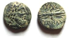 Ancient Coins - Caria. Myndos. AE 15mm, 3.00g. Struck c. 180-100 BC.