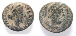 Ancient Coins - AS FOUND: DECAPOLIS. GADARA. CRISPINA AE 20