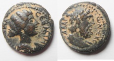 Ancient Coins - Decapolis. Gadara under Faustina Junior (AD 147-175). AE 20mm, 5.51g. 
