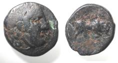 Ancient Coins - Seleukid Kingdom Seleukos I Nikator 312-281 B.C. AE 19