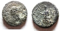Ancient Coins - Decapolis. Nysa-Scythopolis under Aulus Gabinius (proconsul, 57-55 BC). AE19