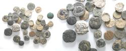 Ancient Coins - AS FOUND: LOT OF 34 ANCIENT BRONZE COINS. MIXED