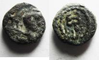 Ancient Coins - RARE: Gadara . Decapolis, TIBERIUS CY 92 (AD 28/9). AD 14-37