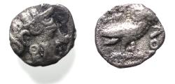 Ancient Coins - ARABIA FELIX. Sabaeans. Imitating Athens. Ca. 3rd-2nd centuries BC. AR quarter-unit