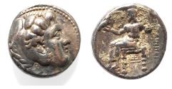 Ancient Coins - Macedonian Kings. Philip III Arrhidaios (323-317 BC). AR tetradrachm (23mm, 17.02g). Susa mint.
