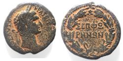 Ancient Coins - JUDAEA. SEPPHORIS . TRAJAN AE 26