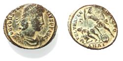 Ancient Coins - CONSTANTIUS II AE . FALLEN HORSEMAN