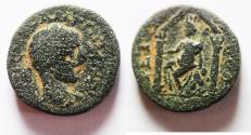 Ancient Coins - ARABIA. PETRA. GETA. AS FOUND AE 19