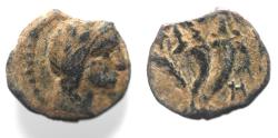 Ancient Coins - Nabataean Kingdom. PHASAEL. ARETAS IV's SON AE 13