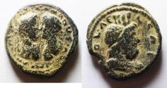 Ancient Coins - Judaea. Aelia Capitolina under Marcus Aurelius and Lucius Verus (AD 161-169). AE
